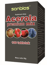 Acerola Premium Mix 100 Tabletten SANBIOS - Biolaboratorium